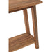 Lamp Naturel Recycled hout Vierkant 35 cm-Tafellampen-J-Line