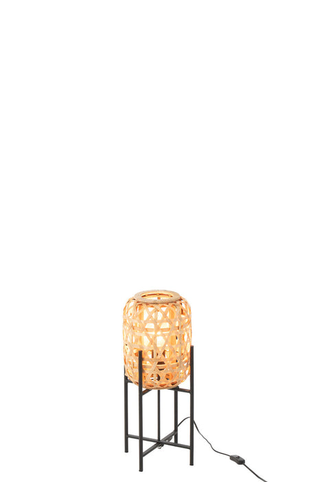 Lamp Op voet bamboo naturel small-Tafellampen-J-Line