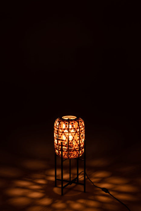 Lamp Op voet bamboo naturel small-Tafellampen-J-Line