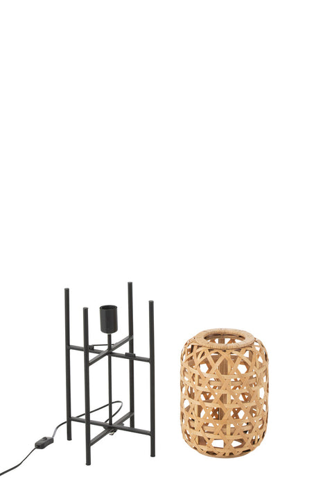 Lamp Op voet bamboo naturel small-Tafellampen-J-Line