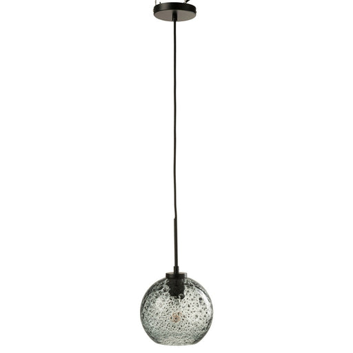 Lamp Orb Dot Glass Grey Small-Hanglampen-J-Line