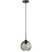 Lamp Orb Dot Glass Grey Small-Hanglampen-J-Line