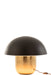 Lamp Paddenstoel ijzer zwart/goud large-Tafellampen-J-Line
