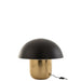 Lamp Paddenstoel ijzer zwart/goud large-Tafellampen-J-Line