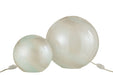 Lamp Parel rond glas wit large-Tafellampen-J-Line