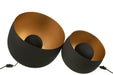 Lamp Rond interieur goud metaal zwart large-Tafellampen-J-Line