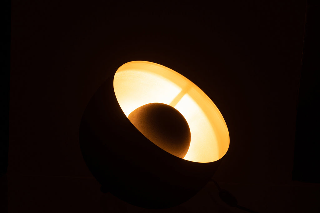 Lamp Rond interieur goud metaal zwart small-Tafellampen-J-Line