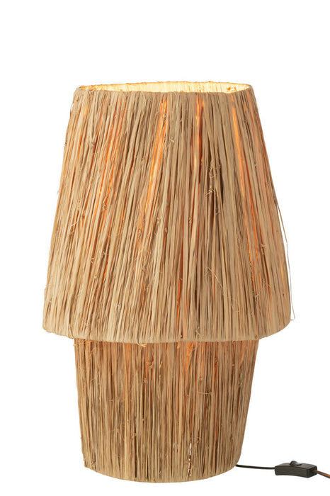 Lamp Sara Seagrass Natural-Tafellampen-J-Line