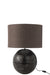 Lamp + Shade Bowl Metal Black Small-Tafellampen-J-Line