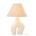 Lamp + Shade Legs Paper Mache White-Tafellampen-J-Line