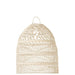 Lamp Shade Waves Rattan White-Hanglampen-J-Line