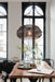 Lamp Shades Rattan Black Medium-Hanglampen-J-Line