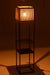 Lamp Square Iron/Jute Natural/Black-Hanglampen-J-Line