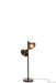 Lamp Standing 2Lamps Iron Dark Brown-Vloerlampen-J-Line