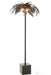 Lamp Standing Leaf Metal Black-Vloerlampen-J-Line