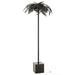 Lamp Standing Leaf Metal Black-Vloerlampen-J-Line