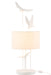 Lamp Table Birds Poly White/Beige-Tafellampen-J-Line