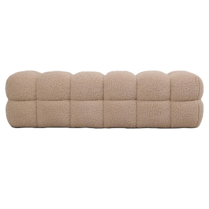Lamp Teddy Polyester Beige-PTMD