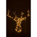 Lamp Wit Kunststof 62 cm Reindeer Head-Lichtbronnen-J-Line