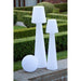 Lamp Wit Metaal 39 cm Ball Outdoors-Tafellampen-J-Line