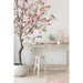 Lamp Wit Recycled hout 37 cm-Tafellampen-J-Line