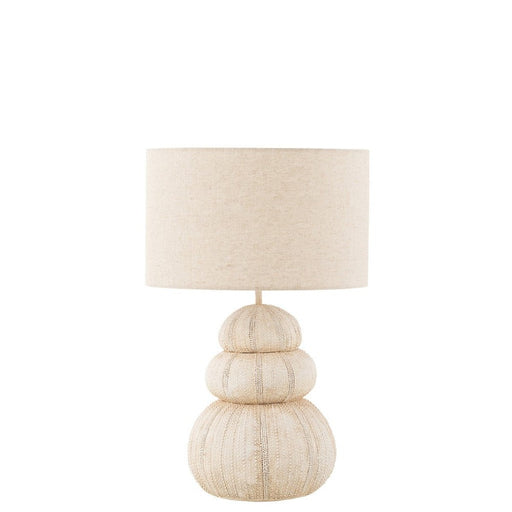 Lamp Zee-egel poly beige-Tafellampen-J-Line