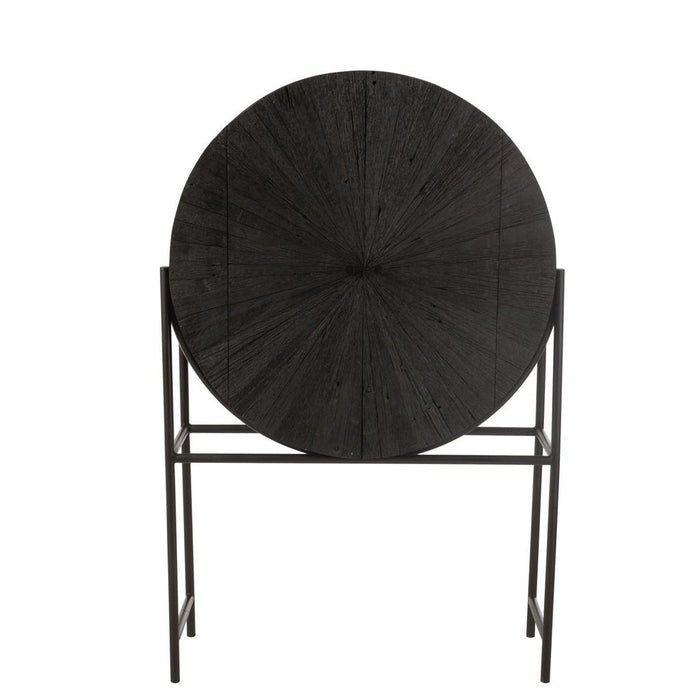Lamp Zwart Metaal 38 cm Cabinet Bar-Tafellampen-J-Line