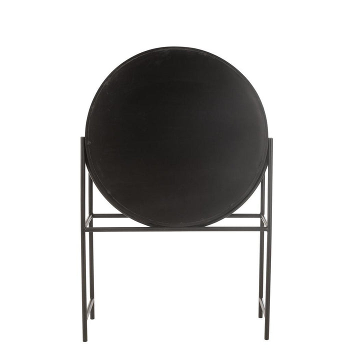 Lamp Zwart Metaal 38 cm Cabinet Bar-Tafellampen-J-Line
