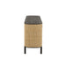 Lamp Zwart Mindi hout 46 cm-Lichtbronnen-J-Line
