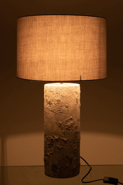 Lamp+Shade Greta Concrete Grey Large-Tafellampen-J-Line