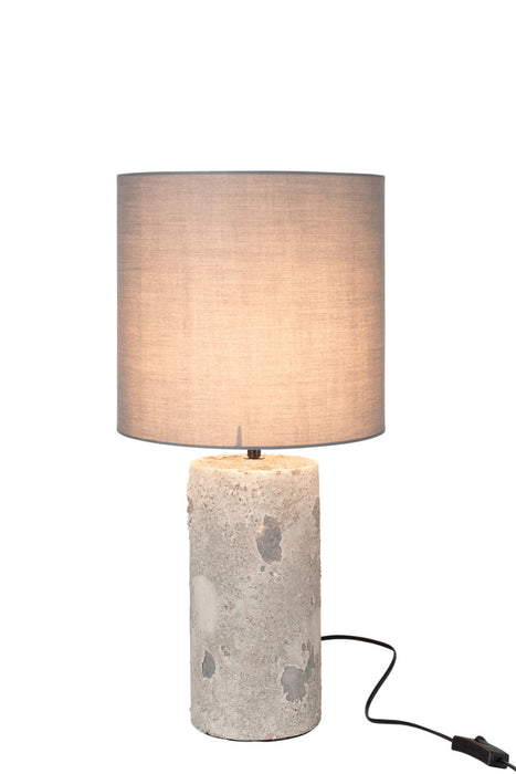 Lamp+Shade Greta Concrete Grey Small-Tafellampen-J-Line