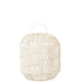 Hanglamp Lampenkap Cylinder Rotan Wit 32x32x49 cm-Hanglampen-J-Line