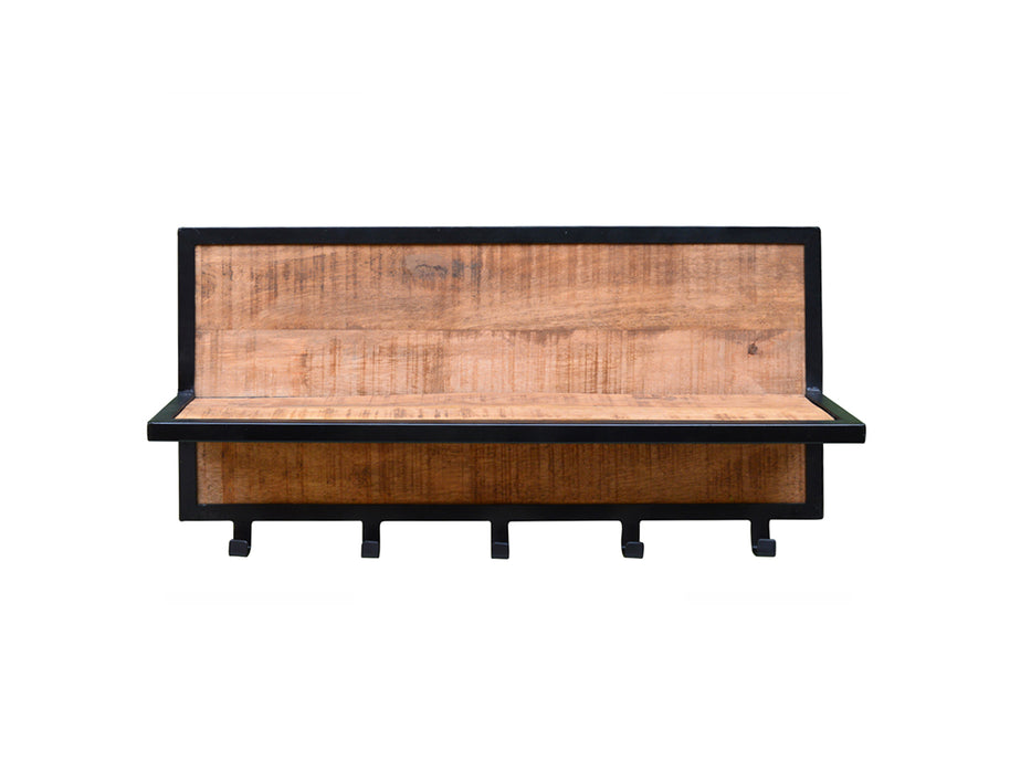 Lampenkap Mangohout Naturel hout 70 cm-Lampenkappen-Brix