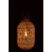 Lampenkap Wit Rotan 40 cm-Hanglampen-J-Line