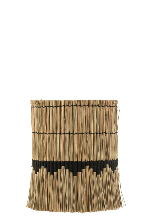 Hanglamp Lampenkap Zwart Gras S 30 cm 30x30x42 cm-Hanglampen-J-Line