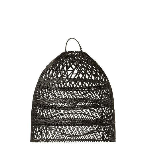 Hanglamp Lampenkap Zwart ijzer 40 cm 40x40x45 cm-Hanglampen-J-Line