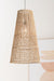 Lampshade Alix Rattin Natural-Hanglampen-J-Line