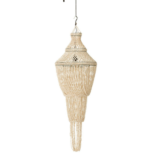 Lampshade Daisy Shell Natural-Hanglampen-J-Line