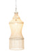 Lampshade Lisa Shell Natural-Hanglampen-J-Line