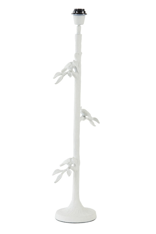 Lampvoet 14x66 cm BRANCH mat wit-Lampenvoeten-Light & Living