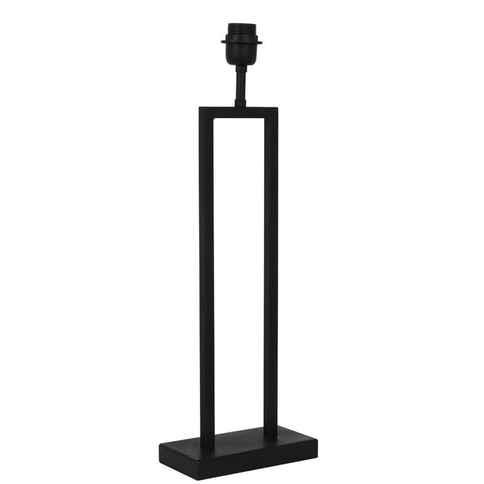 Lampvoet 20x10x55 cm SHIVA mat zwart-Lampenvoeten-Light & Living
