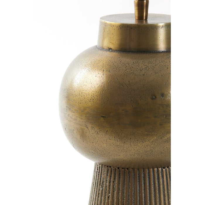 Lampvoet 20x42 cm SHAKA antiek brons-Lampenvoeten-Light & Living