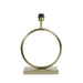 Lampvoet Liva - Goud - 30x13x37cm-Lampenvoeten-Light & Living