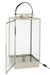 Lantern Lamp Metal/Glass Silver-Tafellampen-J-Line