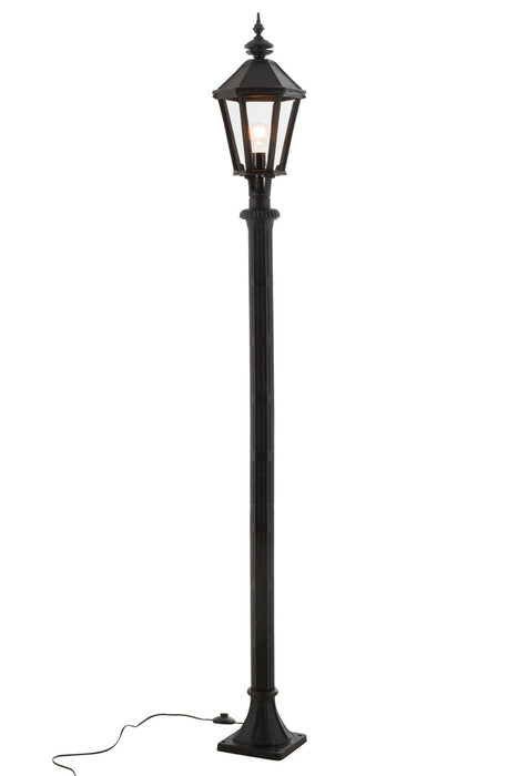 Lantern Pole Outdoor Cast Iron Black-Vloerlampen-J-Line