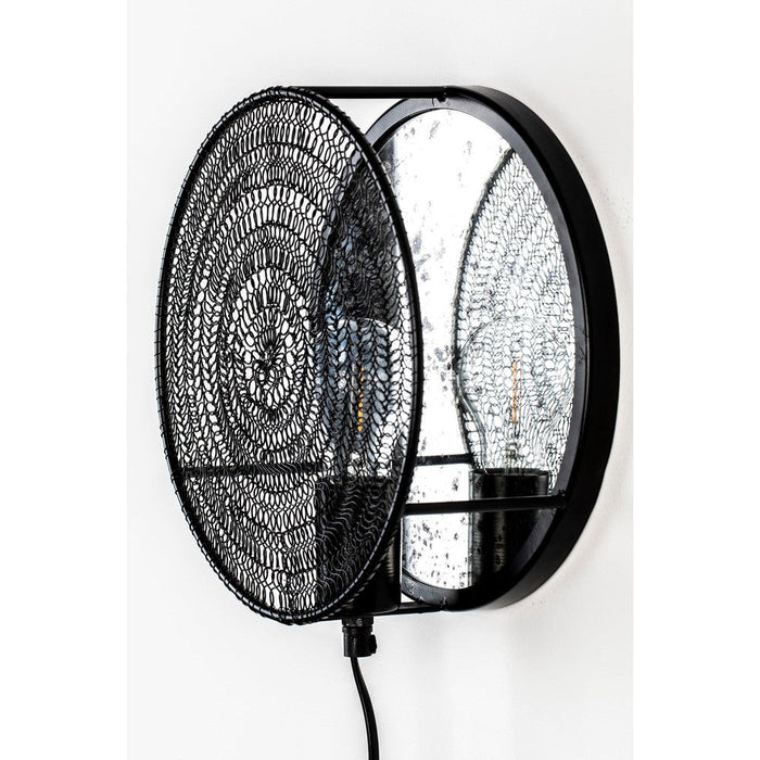 Lea Wandlamp Zwart-Wandlampen-Creating Home