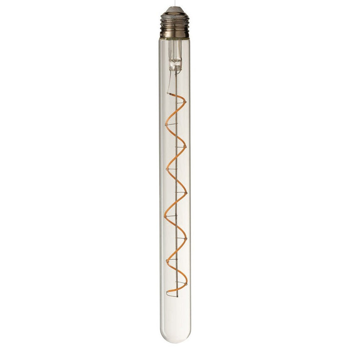 Ledlamp in Box Spiral Glas Geel/Transparent E27-Lichtbronnen-J-Line