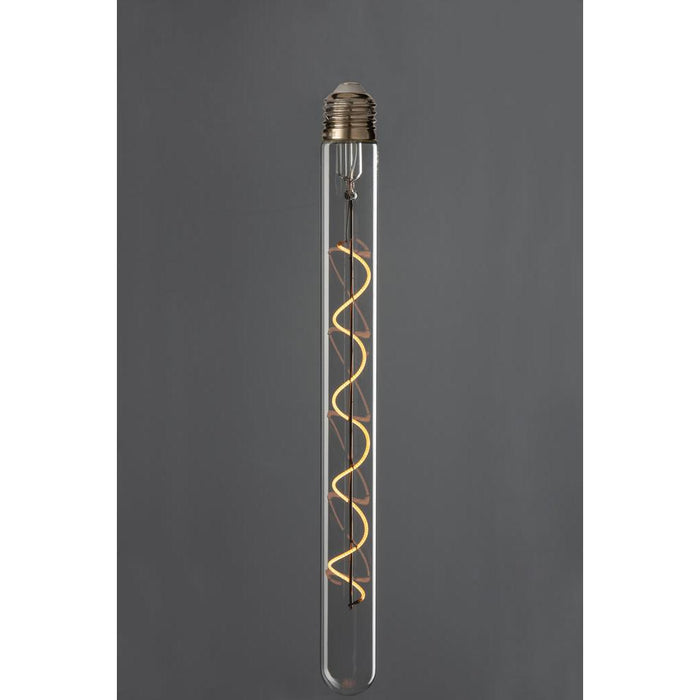 Ledlamp in Box Spiral Glas Geel/Transparent E27-Tafellampen-J-Line