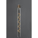 Ledlamp in Box Spiral Glas Geel/Transparent E27-Tafellampen-J-Line