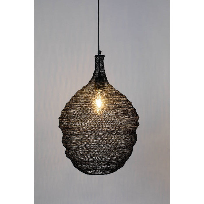 Lena Hanglamp M Zwart-Hanglampen-Creating Home